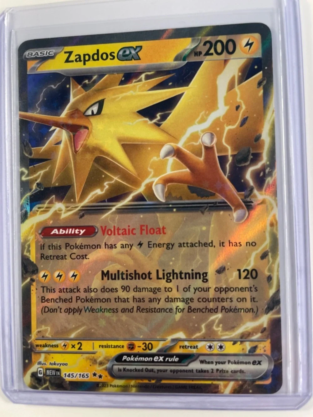 Pokémon EX Lot - Annihilape, Ho-Oh, Koraidon, Mega Lucario, Voltorb and Zapdos - Picture 7 of 8